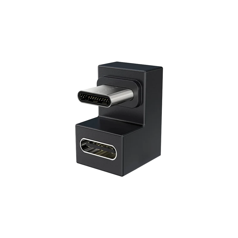 UAdapter - USB C Female to USB Male Adapter Port Type C U-Shape 144hz 4K 10Gbps