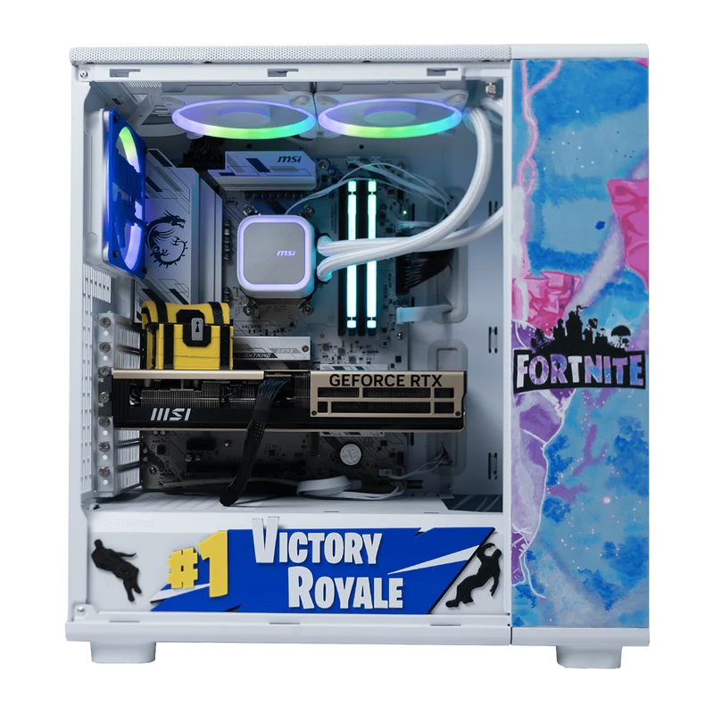 BREUNOR FORTNITE - PC GAMING Ryzen 5 9600X fino a 5.40 GHz, RTX 5070 12GB, RAM 32GB DDR5 , SSD 1TB, Dissipatore a Liquido 360MM, W11