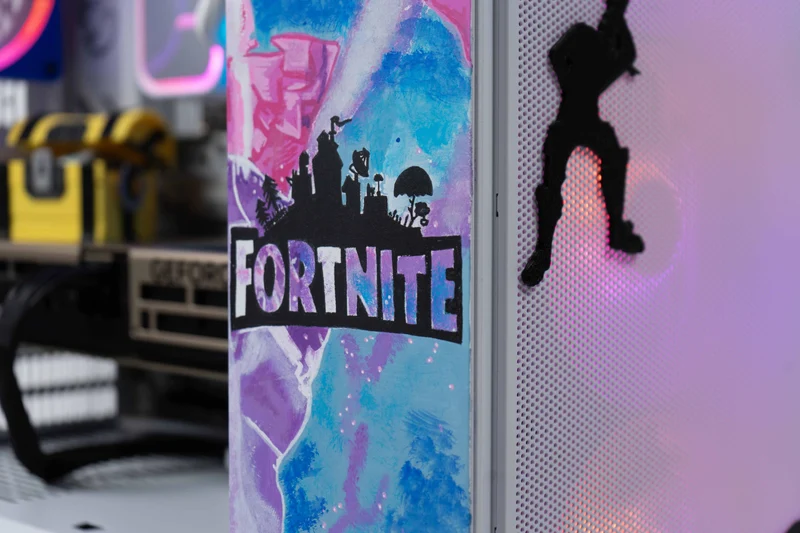 BREUNOR FORTNITE - PC GAMING Ryzen 5 9600X fino a 5.40 GHz, RTX 5070 12GB, RAM 32GB DDR5 , SSD 1TB, Dissipatore a Liquido 360MM, W11