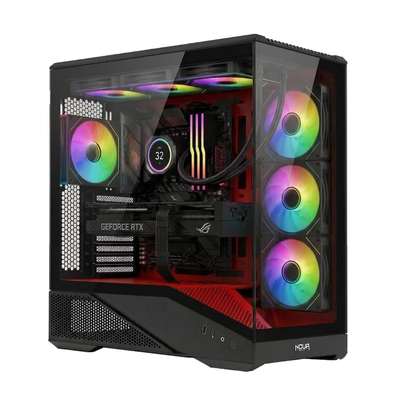 BREUNOR NOW - PC Gaming Ryzen 5 7500X3D, RTX 5060Ti 8GB, RAM 16GB DDr5 6000MHz, SSD 1000GB NVMe,Windows 11 PRO