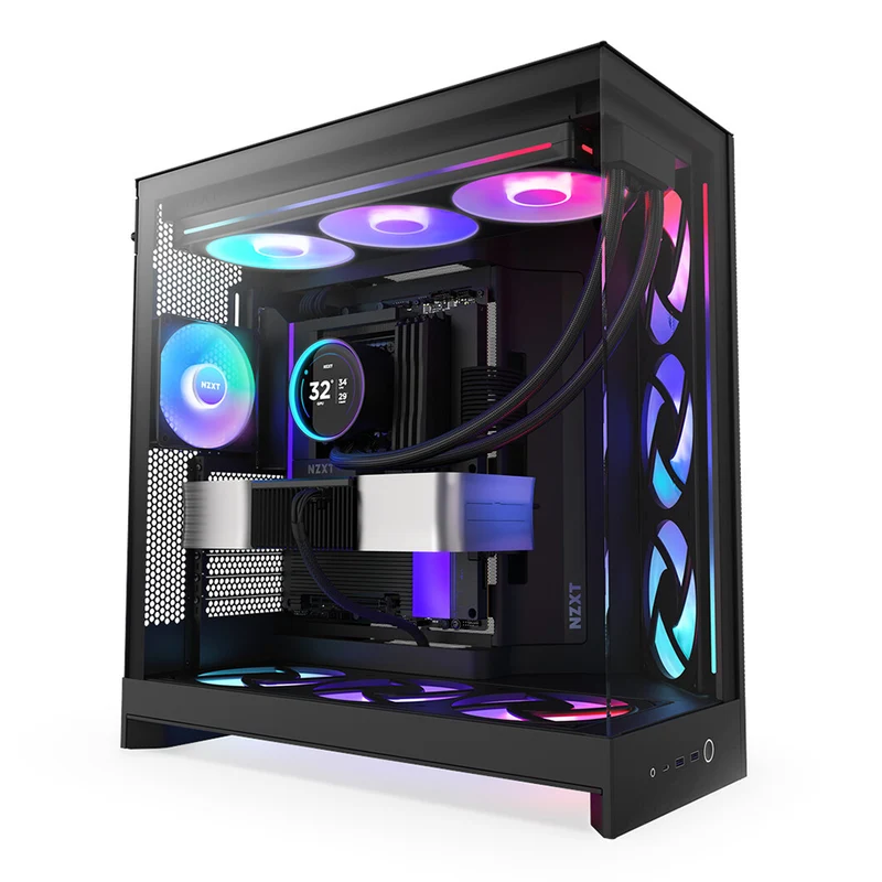 BREUNOR VLAD PREMIUM - PC Gaming Ryzen 9 9950X3D , RX 9070 XT 16GB, Ram 32Gb DDR5 6000MHz, SSD NVMe 2000GB Gen.5, AIO 360mm, Windows 11 pro