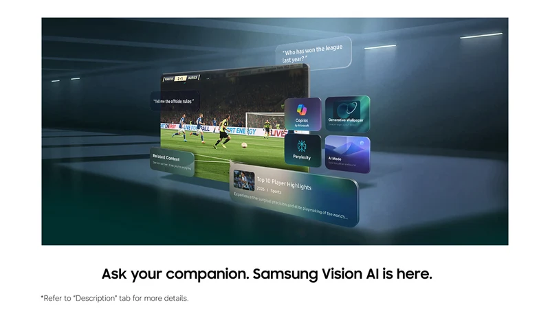 Samsung 100" QN80H NEO QLED 4K Mini LED Smart AI TV 2026