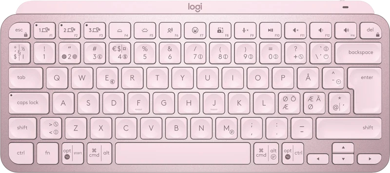 Logitech MX Keys Mini Wireless Keyboard (Rose)
