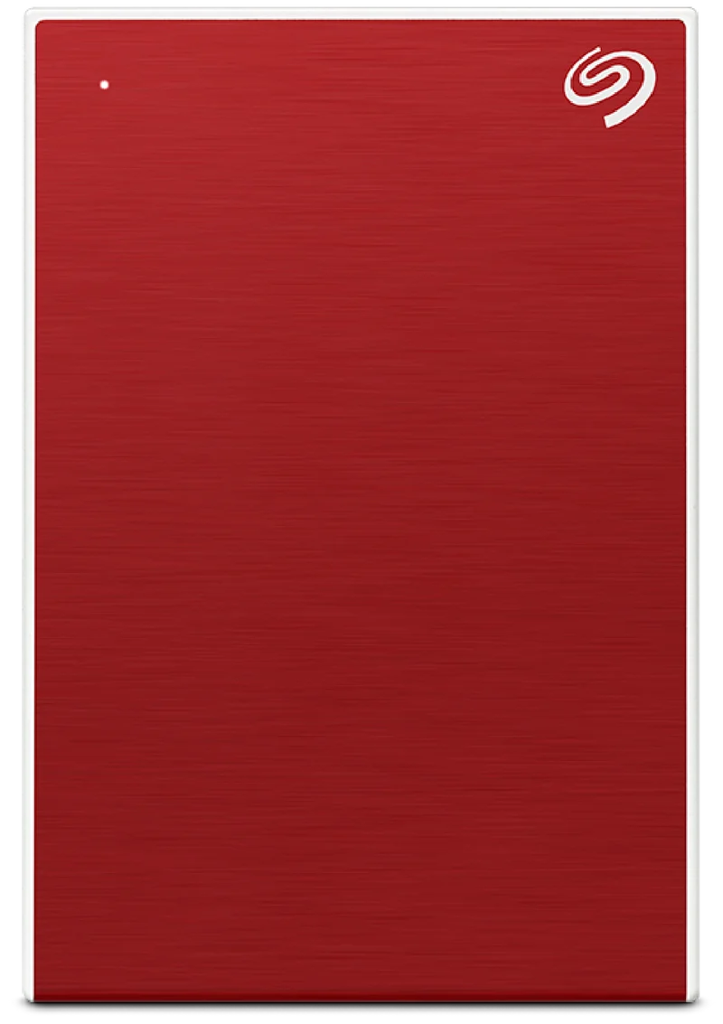 Seagate 5TB OneTouch Portable Hard Drive (Red)