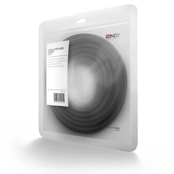 Lindy 45604 cavo di rete Nero 3 m Cat6 S/FTP (S-STP)