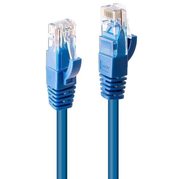 Lindy 48019 cavo di rete Blu 3 m Cat6 U/UTP (UTP)