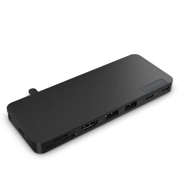 Lenovo 4X11N40212 replicatore di porte e docking station per laptop Cablato USB 3.2 Gen 1 (3.1 Gen 1) Type-C Nero