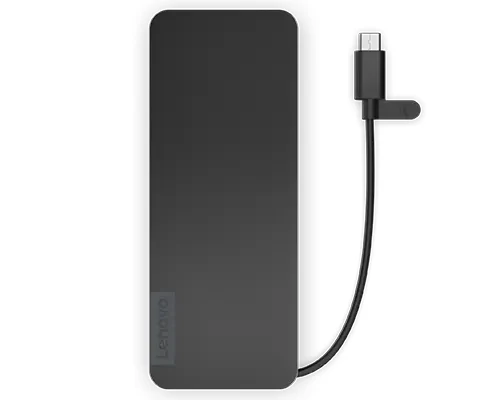 Lenovo 4X11N40212 replicatore di porte e docking station per laptop Cablato USB 3.2 Gen 1 (3.1 Gen 1) Type-C Nero