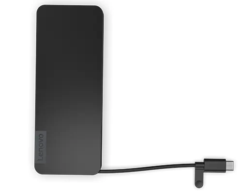 Lenovo 4X11N40212 replicatore di porte e docking station per laptop Cablato USB 3.2 Gen 1 (3.1 Gen 1) Type-C Nero