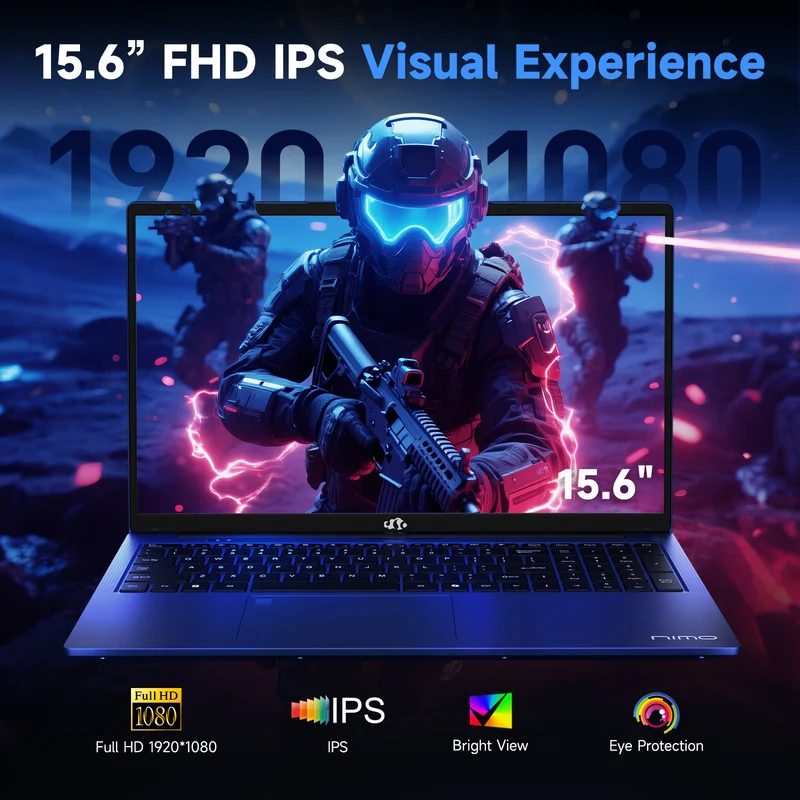 Refurbished 15.6 N159 Ryzen 7 7735HS Laptop