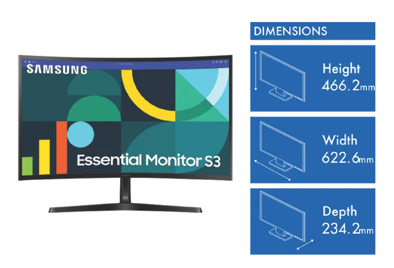 Samsung 27" S36GD Curved Monitor