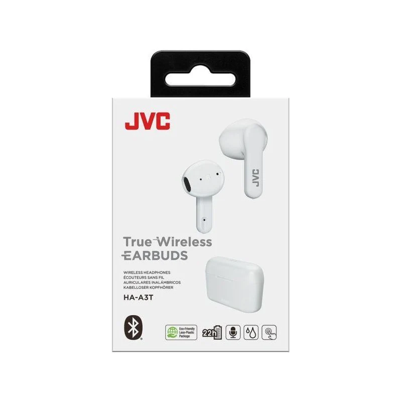 JVC HA-A3T-W-U AURICOLARE BT TRUE WIRELESS WHITE