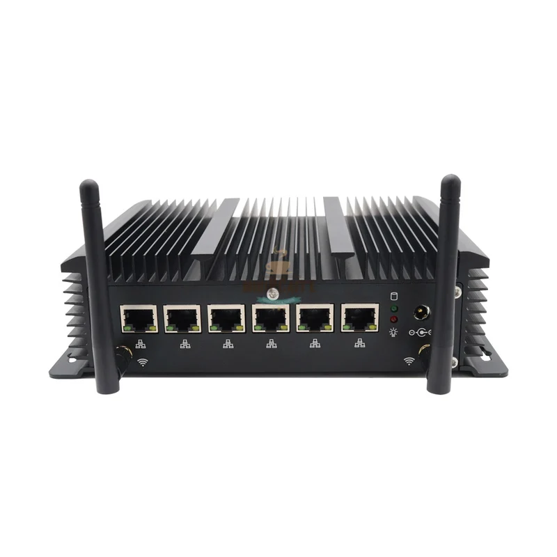 Intel Core i3 8130U Industrial Mini PC with 6 2.5GbE LAN Ports