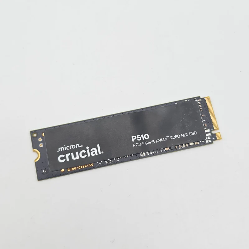 Micron Crucial P510 1TB M.2 NVMe Gen5 SSD, Internal Gaming Solid State Drive Storage
