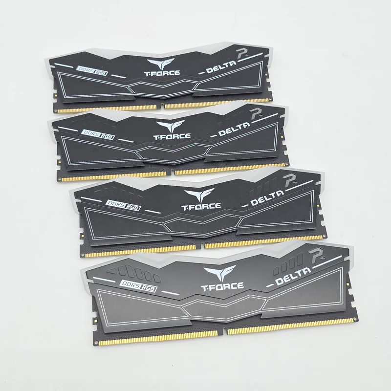 TeamGroup T-Force Delta RGB 64GB DDR5, 6400MHz, CL40-40-40-84, Desktop Gaming Memory RAM (4x16GB)