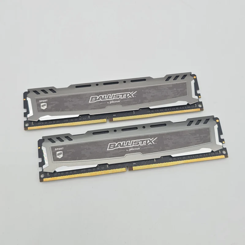 Crucial Ballistix Sport LT 32GB DDR4, 2400MHz, CL16-16-16-39, Desktop Gaming Memory RAM (2x16GB)
