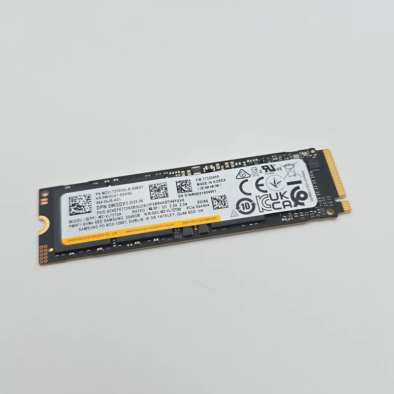 Samsung PM9F1 2TB M.2 NVMe Gen4 SSD, Internal Gaming Solid State Drive Storage