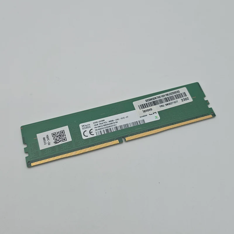SK Hynix 16GB DDR5, 4800MHz, UDIMM Desktop Memory RAM