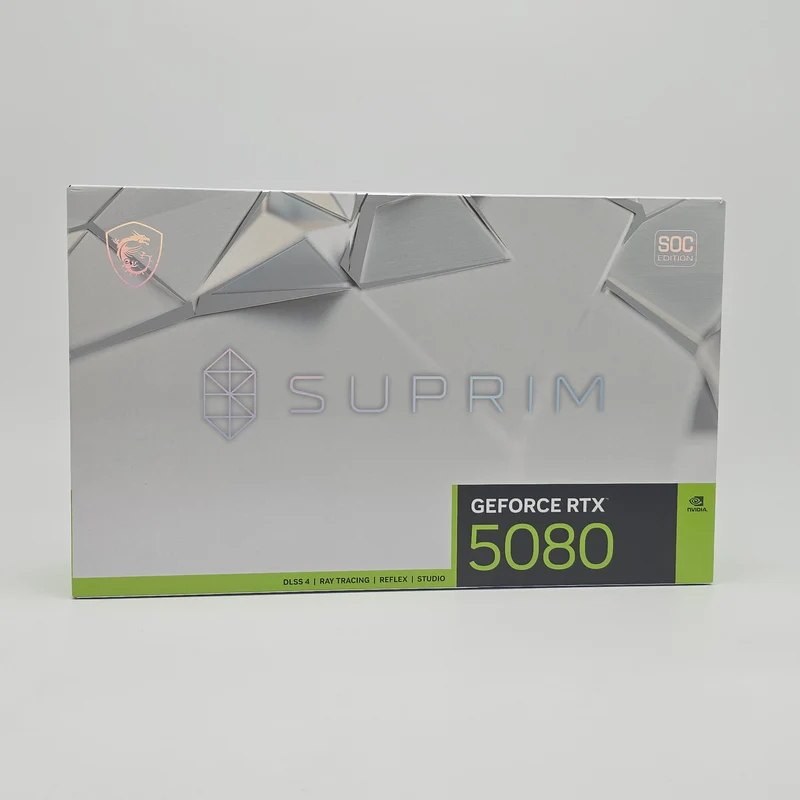 RTX 5080 MSI SUPRIM SOC 16GB, NVIDIA Gaming Graphics Card GPU