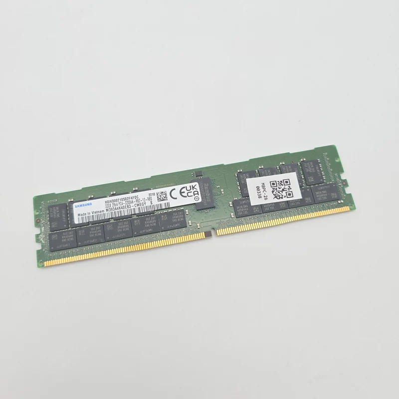 Samsung 32GB DDR4, 3200MHz, Server ECC RDIMM Desktop Gaming Memory RAM