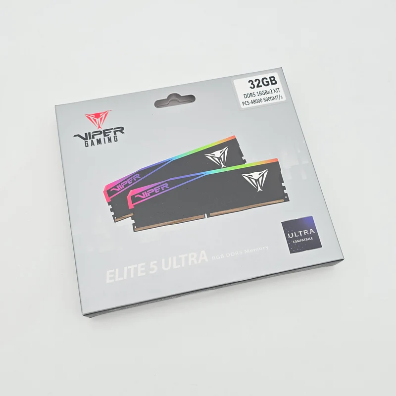 Patriot Viper Elite 5 32GB DDR5, 6000MHz, Desktop Gaming Memory RAM (2x16GB)