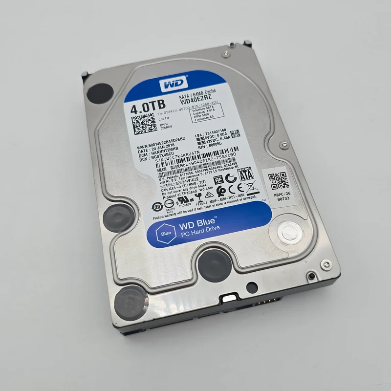 Western Digital WD Blue 4TB SATA 3.5", Internal Hard Drive HDD Storage