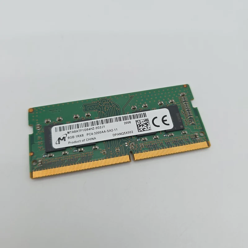 Micron 8GB DDR4, 3200MHz, SODIMM Laptop Memory RAM (1x8GB)