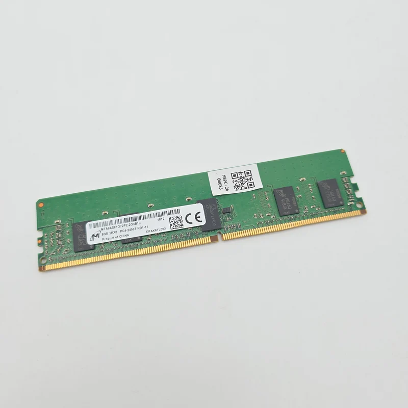 Micron 8GB DDR4, 2400MHz, Server Workstation Memory RAM (1x8GB)