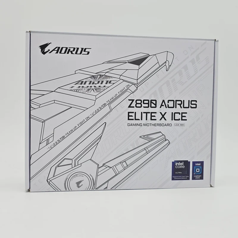Gigabyte Z890 Aorus Elite X Ice, Socket LGA1851, ATX Desktop Gaming Motherboard
