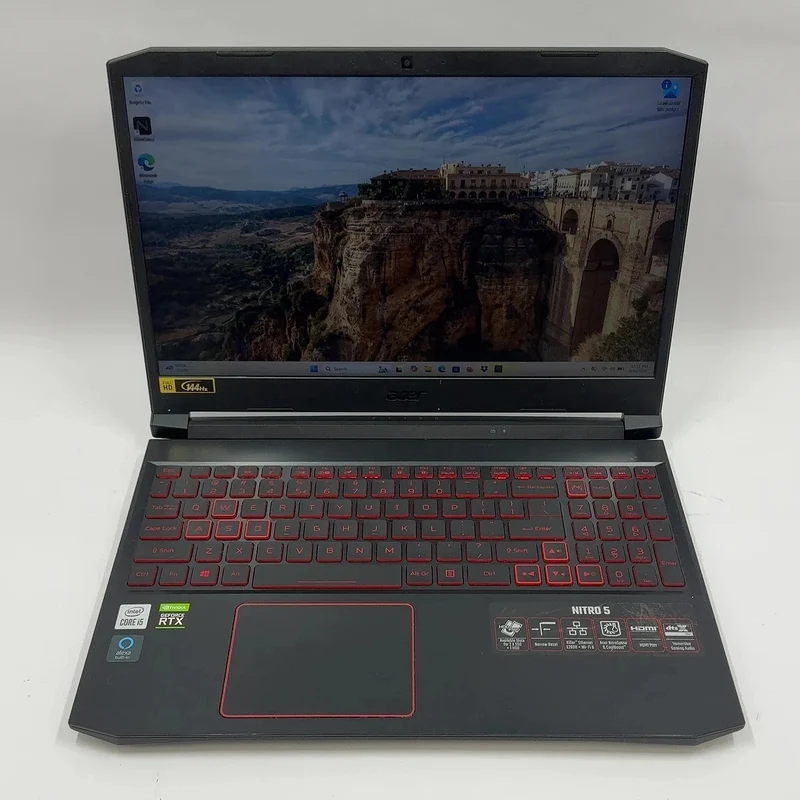 Acer Nitro 5 AN515-55 15.6" 1080P, Intel Core i5-10300H @ 2.5GHz (16GB RAM, 256GB SSD + 500GB HDD) 144Hz, GeForce RTX 3050, Backlit Keys, Windows 11