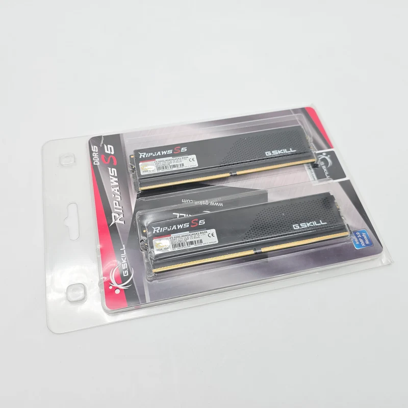 G.Skill Ripjaws S5 48GB DDR5, 5200MHz, CL40-40-40-83, Desktop Gaming Memory RAM (2x24GB)