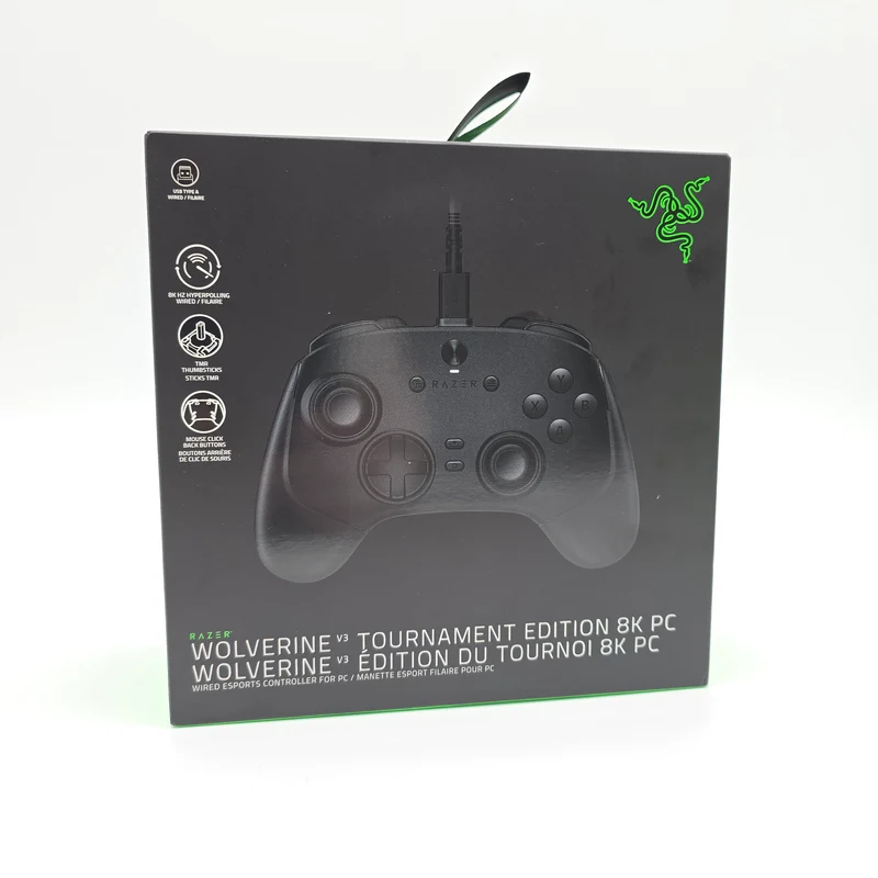 Razer Wolverine V3 Tournament Edition 8K Wired Esports Gaming Controller for PC