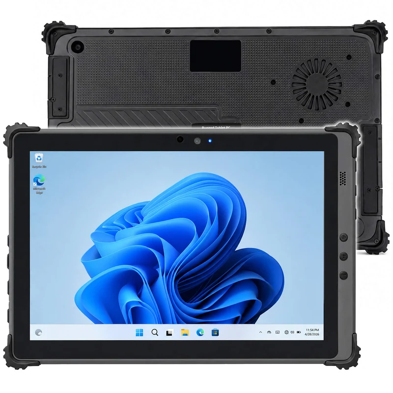 HIGOLE 10.1" Rugged Windows Tablet PC with RJ45, 4G LTE & GPS