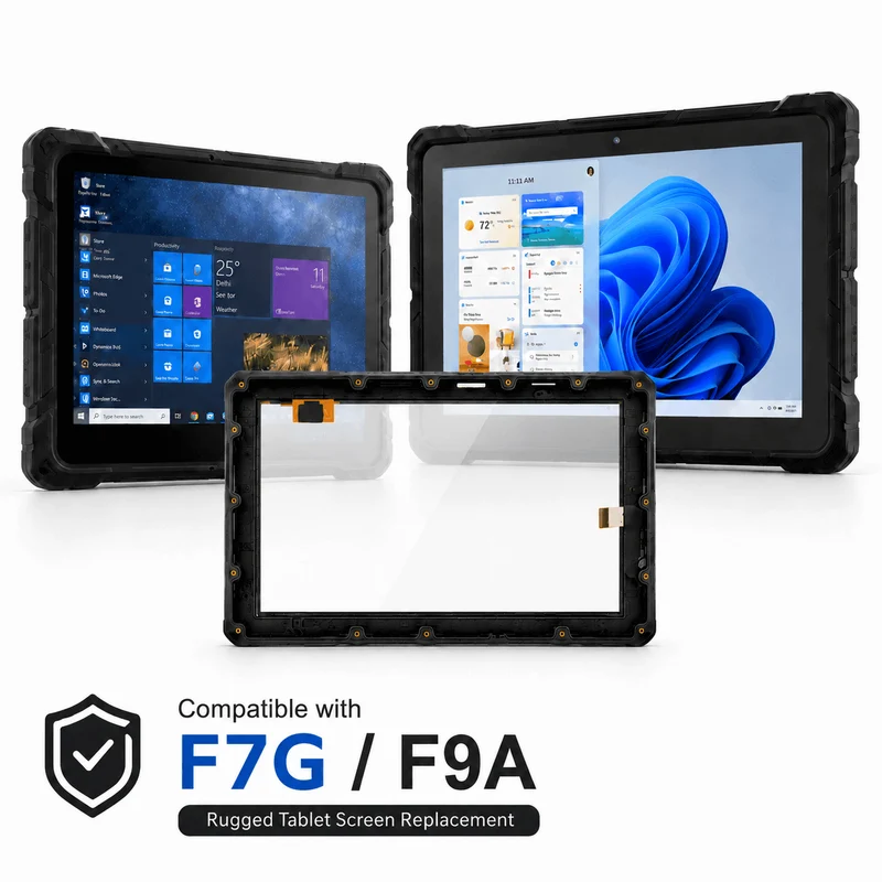 HIGOLE Rugged Tablet Screen Replacement Assembly