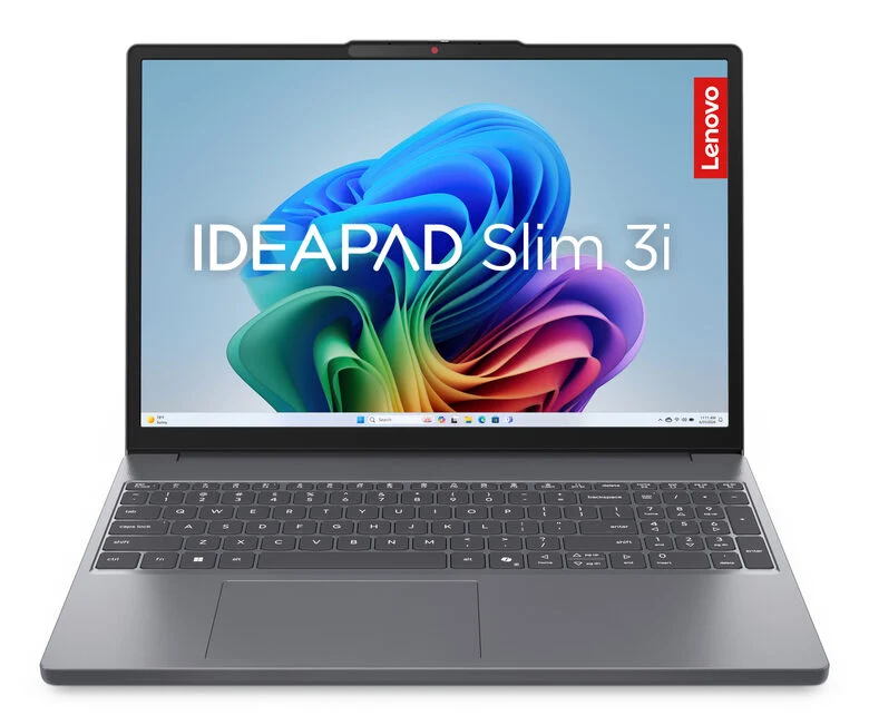 Lenovo IdeaPad | Notebook Slim 3 | Display 15.3'' WUXGA (1920x1200) | Processore INTEL CORE U7 355 | Memoria RAM 16GB | Memoria SSD 512GB | Scheda grafica Integrata | Sistema Operativo WINDOWS 11 HOME | LUNA_GREY | Caricatore NON incluso