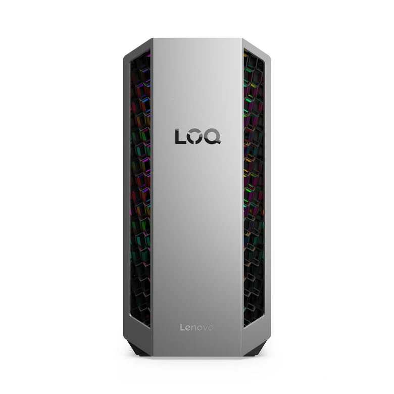 Lenovo LOQ | Desktop Gaming Tower | Processore AMD Ryzen 7 8745HX | memoria RAM 16GB | Memoria SSD 512GB | Scheda Grafica NVIDIA RTX 5050 8GB | Sistema Operativo WINDOWS 11 HOME | 26L_LUNA_GREY