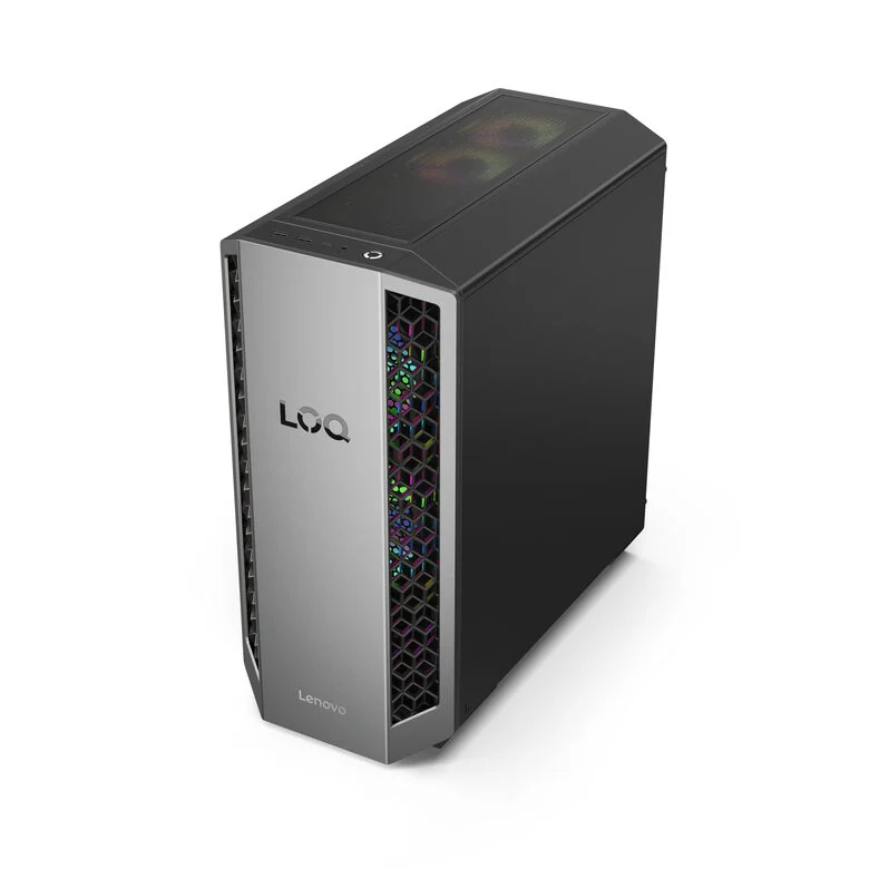 Lenovo LOQ | Desktop Gaming Tower | Processore AMD Ryzen 7 8745HX | memoria RAM 16GB | Memoria SSD 512GB | Scheda Grafica NVIDIA RTX 5050 8GB | Sistema Operativo WINDOWS 11 HOME | 26L_LUNA_GREY