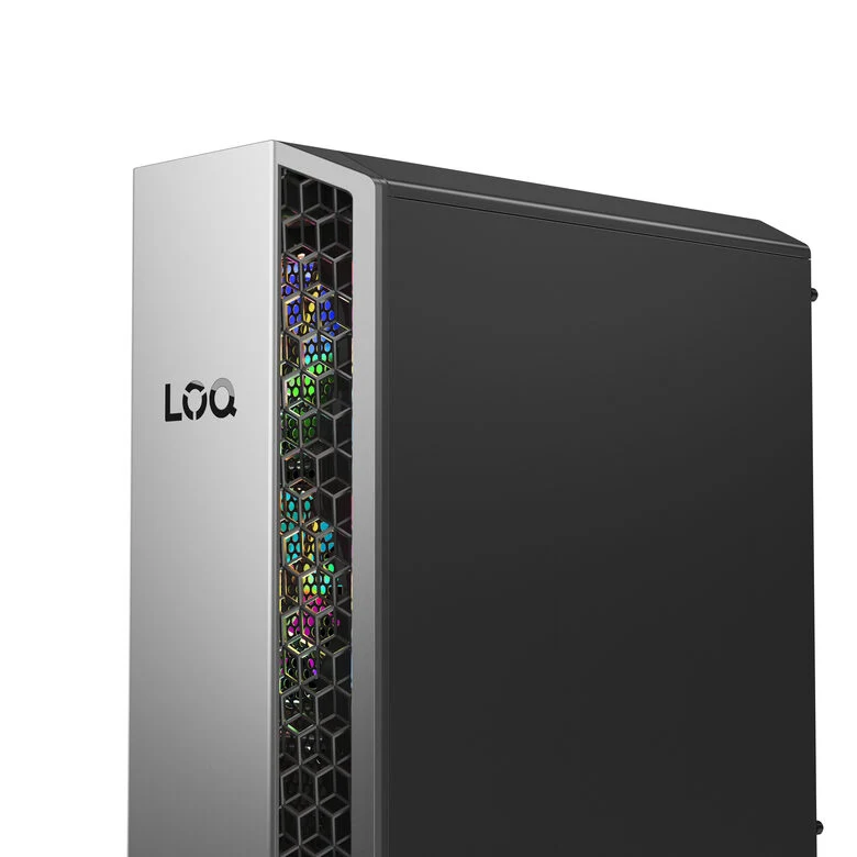 Lenovo LOQ | Desktop Gaming Tower | Processore AMD Ryzen 7 8745HX | memoria RAM 16GB | Memoria SSD 512GB | Scheda Grafica NVIDIA RTX 5050 8GB | Sistema Operativo WINDOWS 11 HOME | 26L_LUNA_GREY