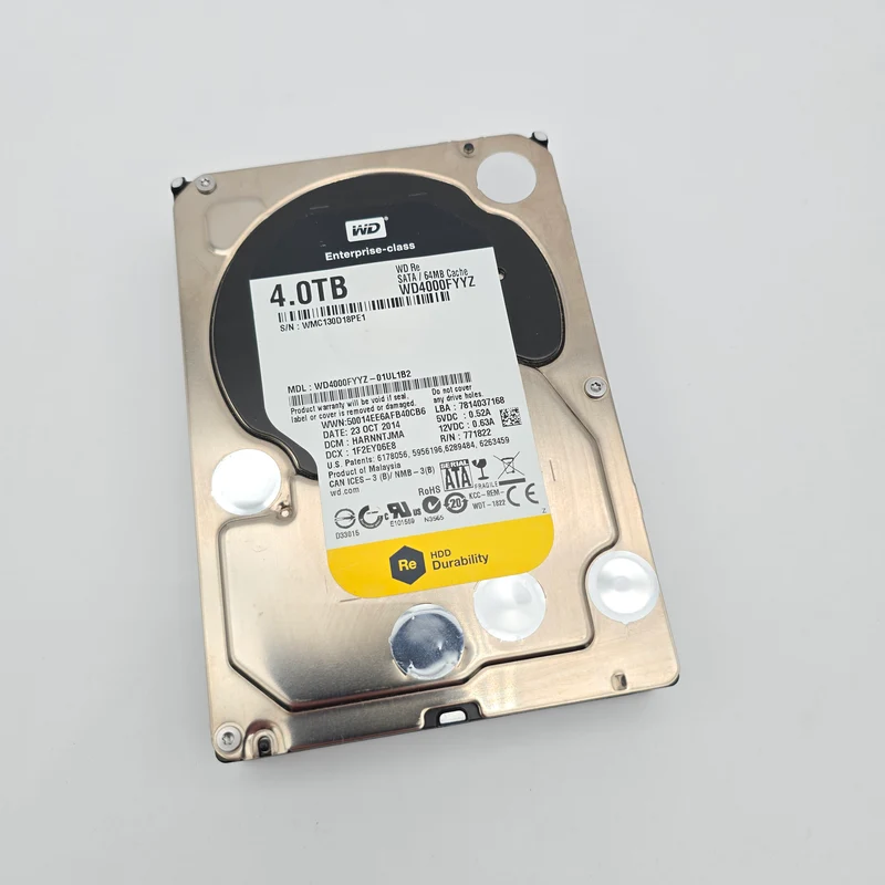 Western Digital WD Enterprise 4TB, SATA Hard Drive HDD Storage