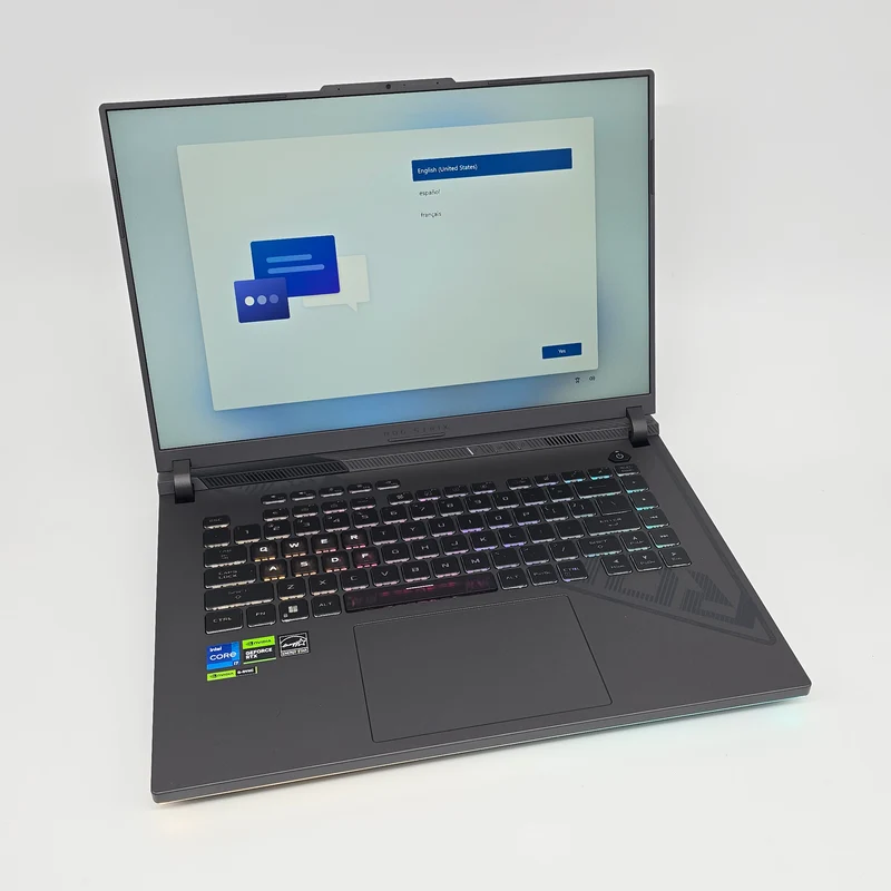 ASUS ROG STRIX G16 G614JV, RTX 4060, Intel Core i7 13650HX, 16GB RAM, FHD+ 165Hz Gaming Laptop
