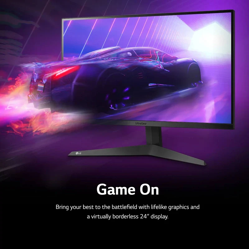 LG 27GQ40W-B 27" Widescreen UltraGear FHD 1ms 165Hz Refresh Rate Gaming Monitor with AMD FreeSync Premium