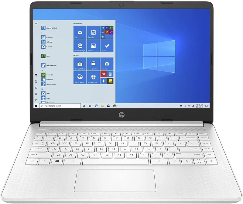 HP 14-fq0041nr 14" Laptop AMD 3020e 2.6GHz (4GB RAM, 64GB SSD) Wi-Fi Webcam Windows 10