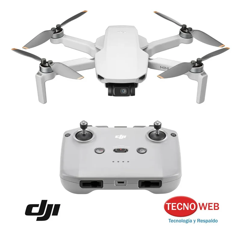 Drone DJI Mini 4K con Control Remoto - Super Liviano 249 Grs