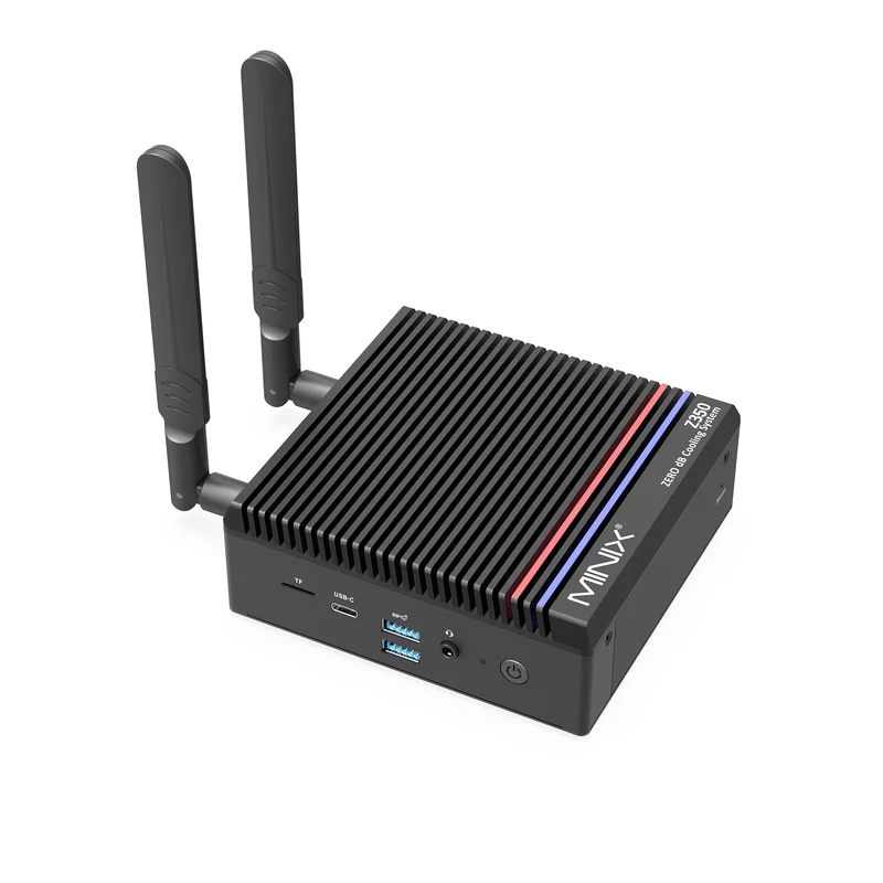 MINIX Z350-0dB Intel Core i3-N350 Fanless Mini PC