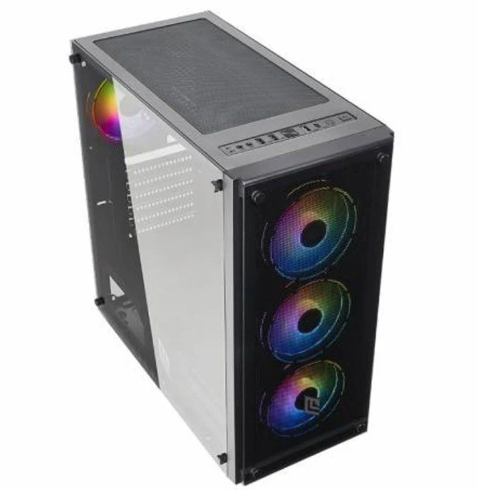 Bundle Pc Gaming Ryzen 5 | AMD RX 5500 XT 8Gb | 16 Gb Ram DDR4 | 256Gb M.2 + 1Tb Sata | Monitor 27" AOC 2ms | Kit Mouse e tastiera Gaming RGB | Headset Cuffie e microfono | Win10 Pro| Nuovo