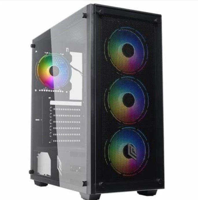 Bundle Pc Gaming Ryzen 5 | AMD RX 5500 XT 8Gb | 16 Gb Ram DDR4 | 256Gb M.2 + 1Tb Sata | Monitor 27" AOC 2ms | Kit Mouse e tastiera Gaming RGB | Headset Cuffie e microfono | Win10 Pro| Nuovo