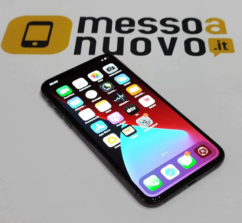 iPhone X - 64Gb - Ricondizionati A+ Come nuovo - Cavo ed alimentatore inclusi - Black