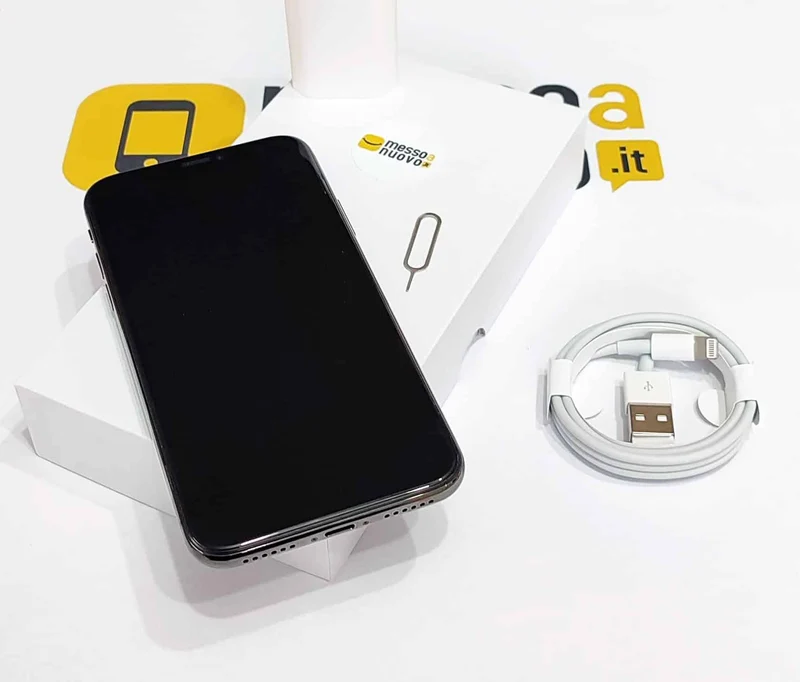 iPhone X - 64Gb - Ricondizionati A+ Come nuovo - Cavo ed alimentatore inclusi - Black