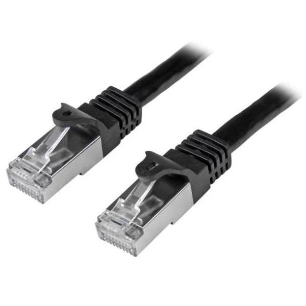StarTech.com N6SPAT3MBK cavo di rete Nero 3 m Cat6 SF/UTP (S-FTP)