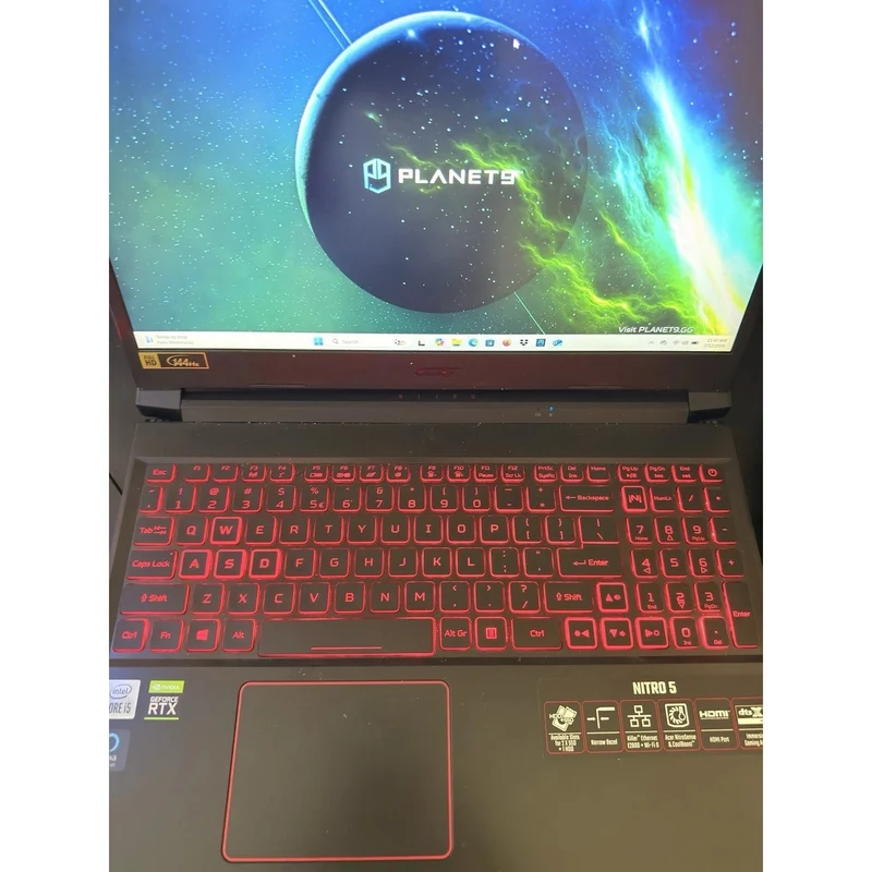 Acer Nitro 5 AN515-55-53E5, 15.6" FHD Display, 144HZ, Gaming Laptop, Intel Core i5-10th (16GB RAM, 256GB SSD) Nvidia RTX 3050, Backlit Keys, Windows 11